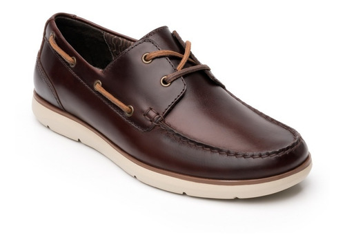 Imagen 1 de 8 de Zapato Flexi Hombre 403601 Nogal Casual Playa