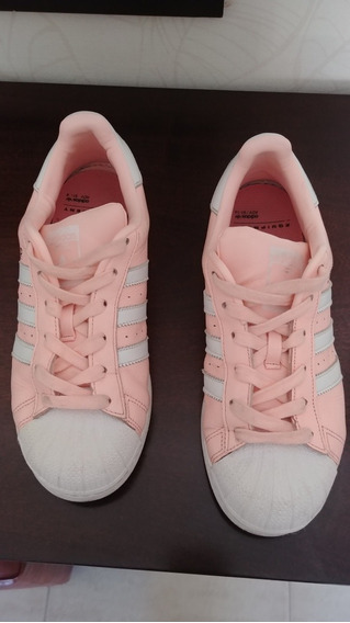 zapatillas adidas superstar rosas niña