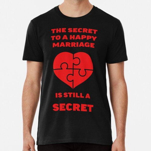 Remera Feliz Matrimonio, Secreto Algodon Premium