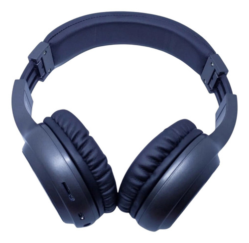 Headphone Bluetooth Sem Fio Com Isolamento Acústico Cor Azul