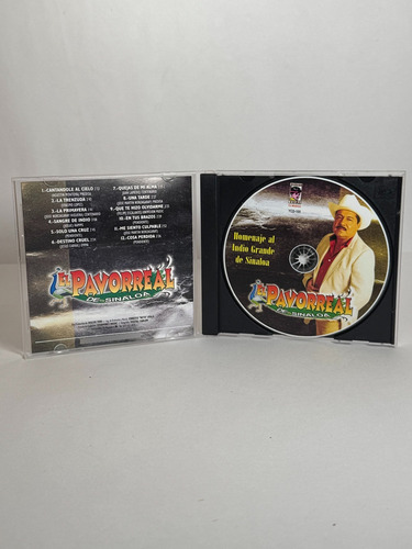 Disco De El Pavorreal De Sinaloa Homenaje Al Indio Grande Estándar