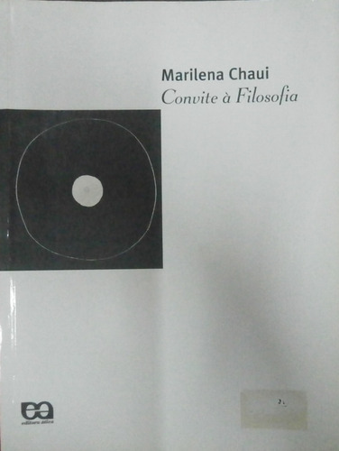 Livro Convite À Filosofia - Marilena Chaui [2003]