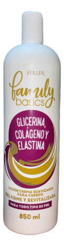 Crema Corporal Glicerina, Colágeno Y Elastina 850 Ml