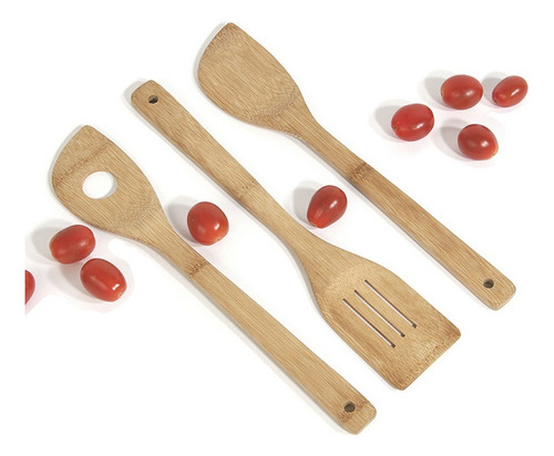 Set De 3 Utensilios Para Cocina La Baule De Bamboo