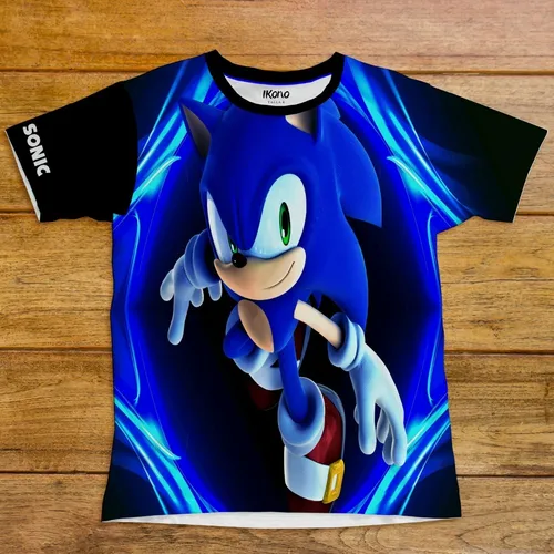 Playeras para niño de sonic hot sale