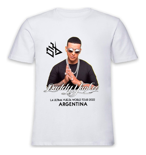 Remera Daddy Yankee Legendaddy Tour Argentina 