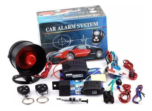 Kit Alarma Auto Anti Robo Sistema Seguridad + 2 Controles