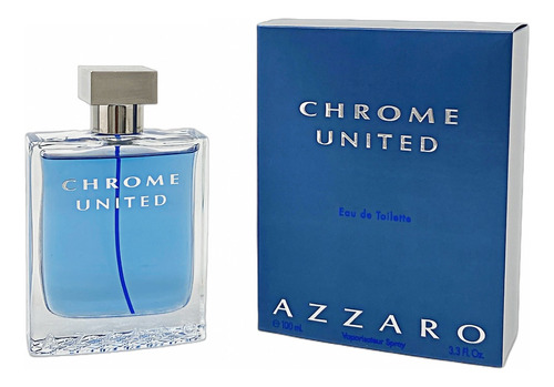 Azzaro Chrome United Eau De Toilette 100 Ml Para Hombre