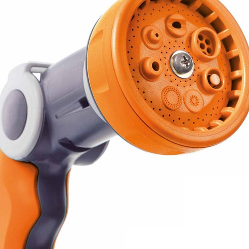Kit Completo Pistola 8 Jets Y Acoples Gf5594 Aquaflex
