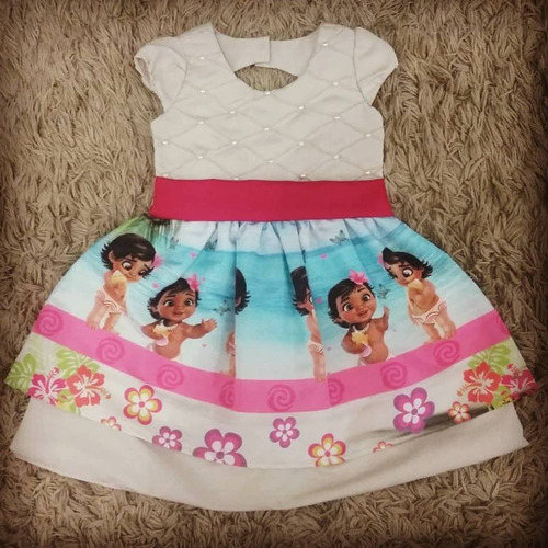 vestido personalizado moana