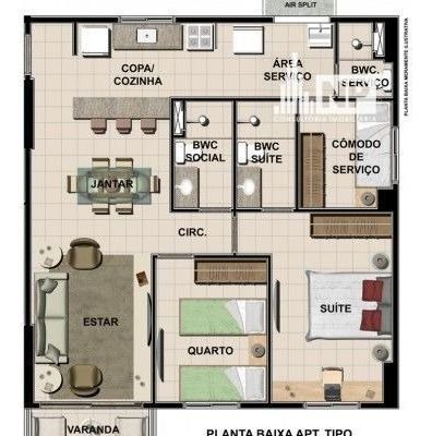 Imagem 12 de 14 de Apartamento Padrão À Venda Em Recife/pe - Gb15