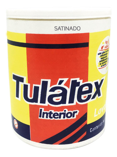 Latex Interior Satinado Antihongos Blanco 1lt Texxor