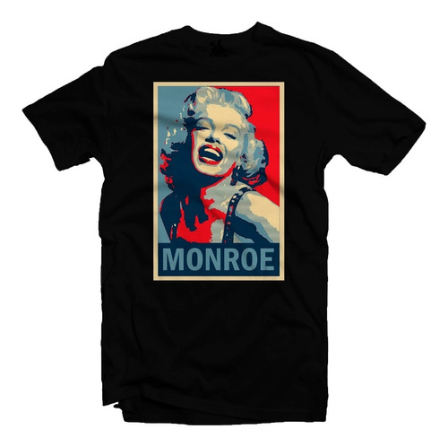 Playera Negra Marilyn Monroe