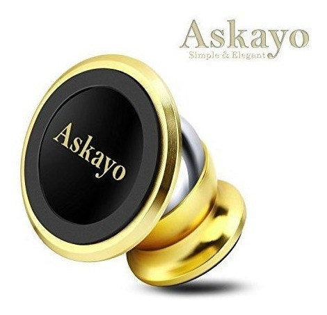 Askayo Mobile Phone Magnetic Holder Se Monta En Cualquier Pa