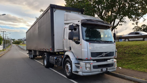 Conjunto Volvo Vm 330 2013 Carreta Sider Randon 2007 28 Plt