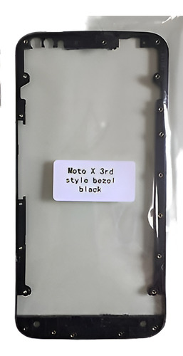 Motorola X 3 Estilo Lcd Táctil Placa Bisel Frontal Marco Fro