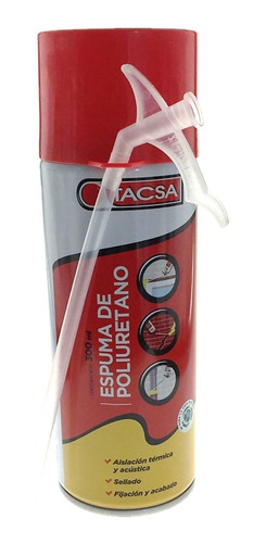 Espuma De Poliuretano Tacsa X 300 Ml.