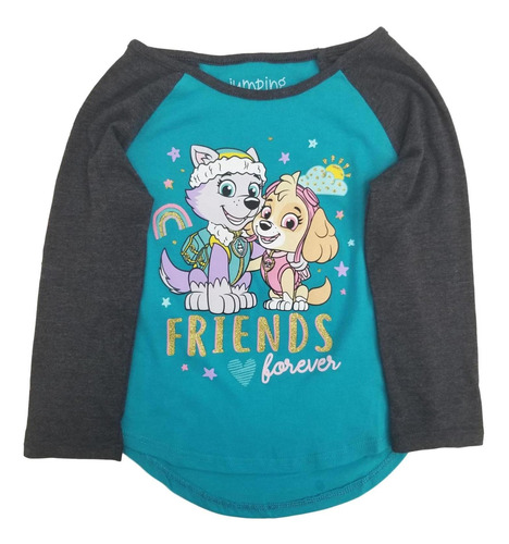 Camiseta Talla 2t Para Niño Talla Por Paw Patrol Color