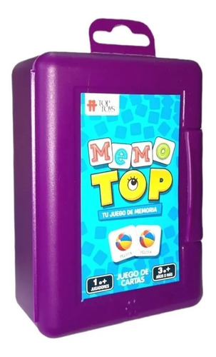 Juego De Cartas Memo Top Juego De Memoria Top Toys Lelab