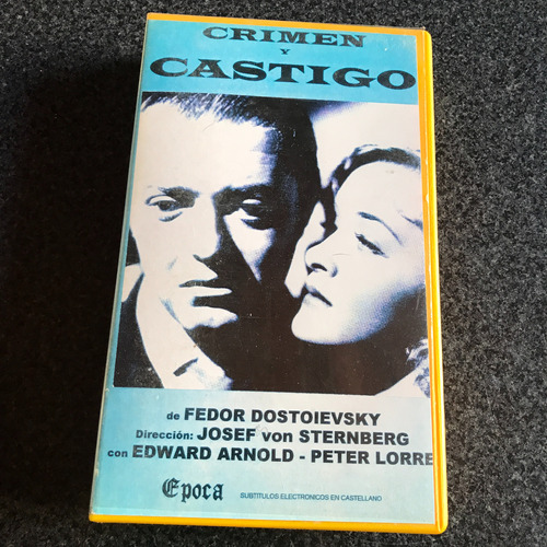 Peter Lorre Vhs   Crimen Y Castigo  Exc Est 