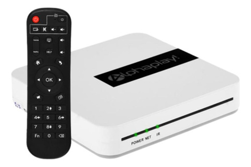 Tv box Alfawise A8 4K 8GB branco com 2GB de memória RAM