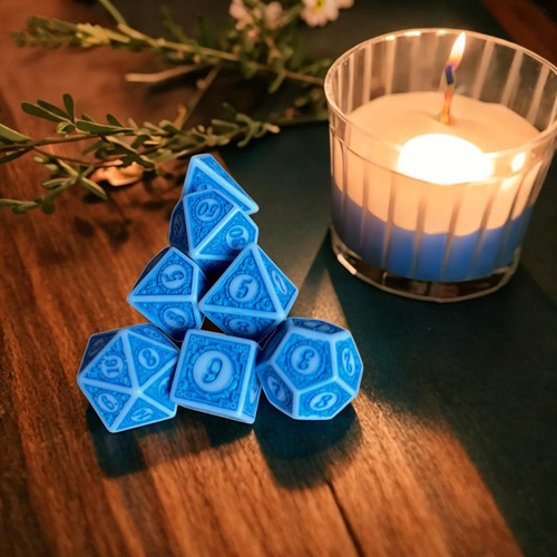 7 Uds Dados De Juego De Dados De Varios Lados For Juegos De