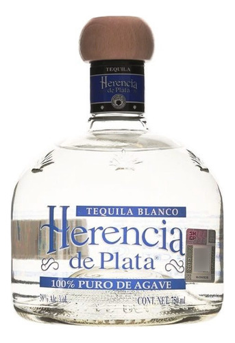 Tequila Herencia De Plata Reposado 750