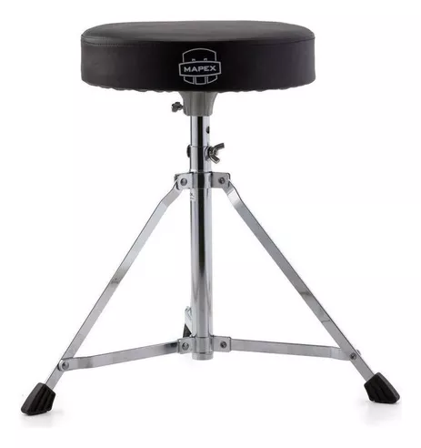 Banqueta Bateria Mapex T-400 Throne Redonda Patas Simple