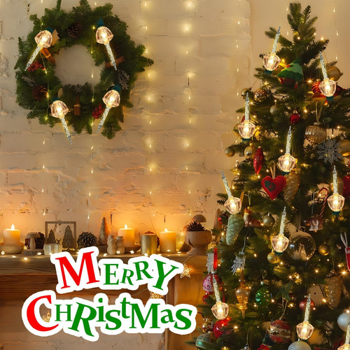 Luces De Burbujas De Navidad, Juego De Cuerdas De Luz De De