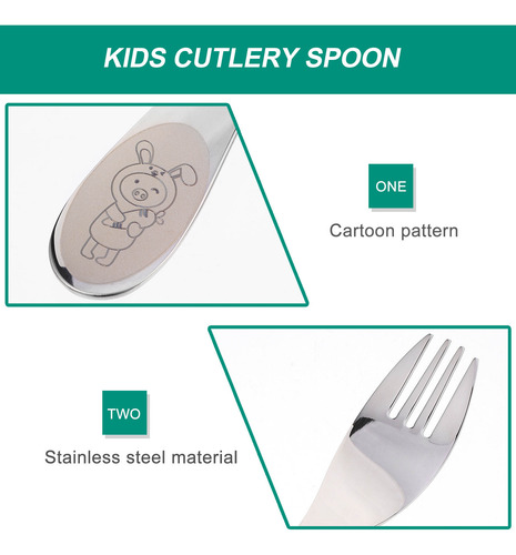 Cuchara Para Cubiertos Y Utensilios Para Niños Pequeños