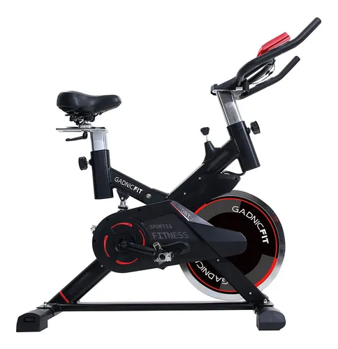 Bicicleta Spinning Indoor Profesional 18kg Disco + Alfombra