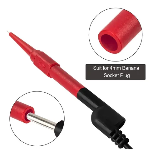 Set 4 Backprobe / Agujas P/ Terminales Y Conectores Ayr