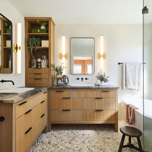 Lámpara Led De Pared Moderna Para Espejo De Baño Interiores Estructura Dorado