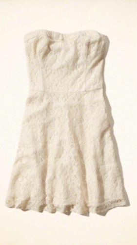 Vestido Hollister Talla L %100 Original Tono Beige | Envío gratis