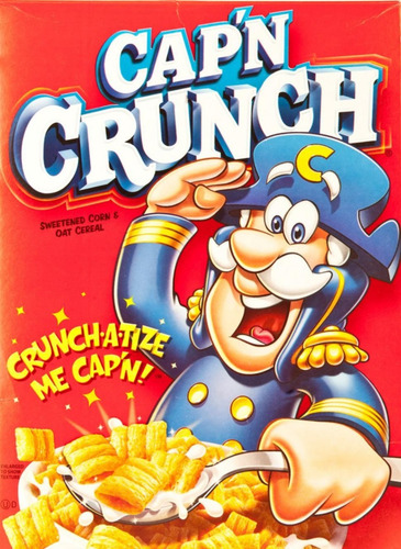 Capn Crunch Cereal De Maiz Y Avena Importado 360gr