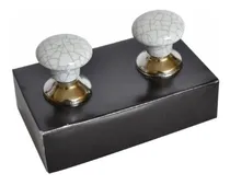 Comprar Tiradores De Cerámica X2 Manija Cajones Muebles Perilla