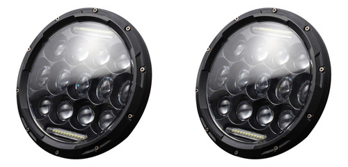 2 Luces Led Universales De 7 Pulgadas Y 300 W Para Coche, H4