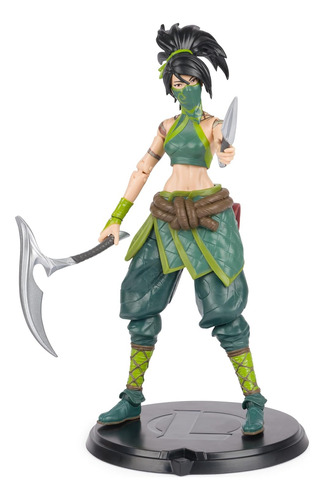 Figura De Acción Coleccionable Oficial De Akali Premium