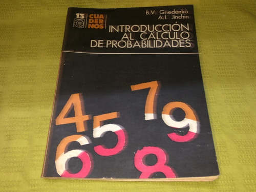 Introducción Al Cálculo De Probabilidades - B. V. Gnedenko