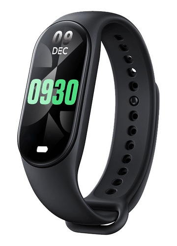 Relógio Smartband Smartwatch Pressão Corrida Bicicleta Fit + Pulseira Preto Bisel Preto