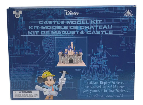 Castillo Bella Durmiente Kit Construcción De Maqueta Disney