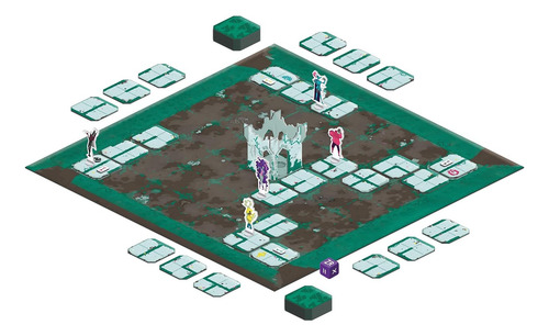 Juego De Mesa Princesa Zombie Y El Laberinto Encantado