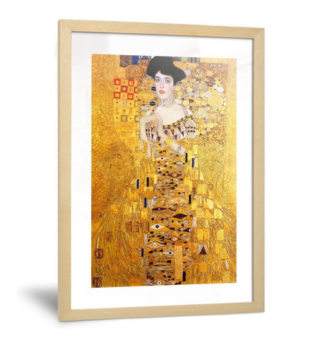 Cuadros Klimt La Dama De Oro Retrato Adele Bloch 35x50cm