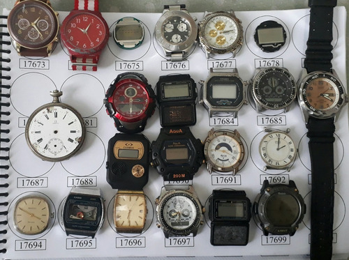 Lote 64 Sucatas Casio E Outros- Máquina Do Tempo