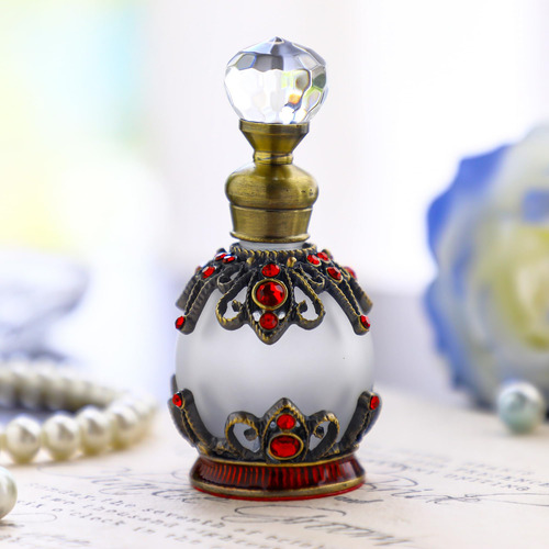 Yu Feng Botella De Perfume De Vidrio Decorativa De 15 Ml Vac