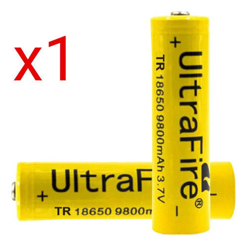 18650 Pila Bateria Recargable 3,7v 9800mah Ultrafire