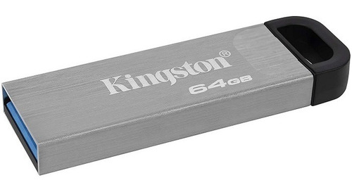 Imagen 1 de 8 de Pendrive Kingston DataTraveler Kyson 64Gb Usb 3.1 Gen 1 plateado