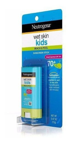 Protetor Solar Bastão Neutrogena Kids Wet Skin Spf 70+