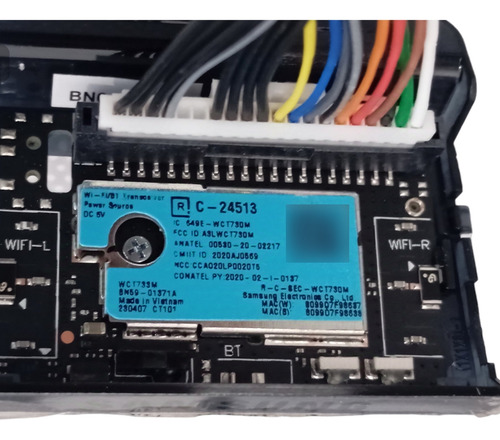 Boton + Modulo Wifi Samsung Un55au7000f Wc-1730m (Usado)