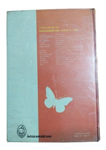 Psicología James O. Whittaker (Usado)